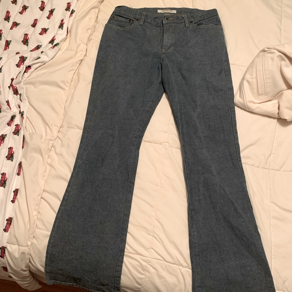EUC Abercrombie Flare Leg Denim Jeans Size 6